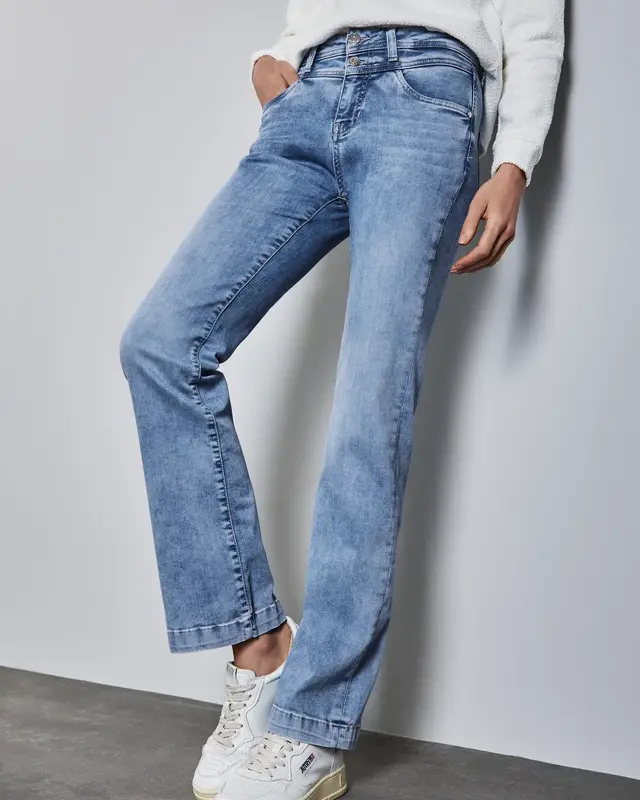 Street One Bootcut Jeans - Light Blue Random