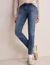 Cecil Casual Fit Jeans Scarlett - Mid Blue Wash