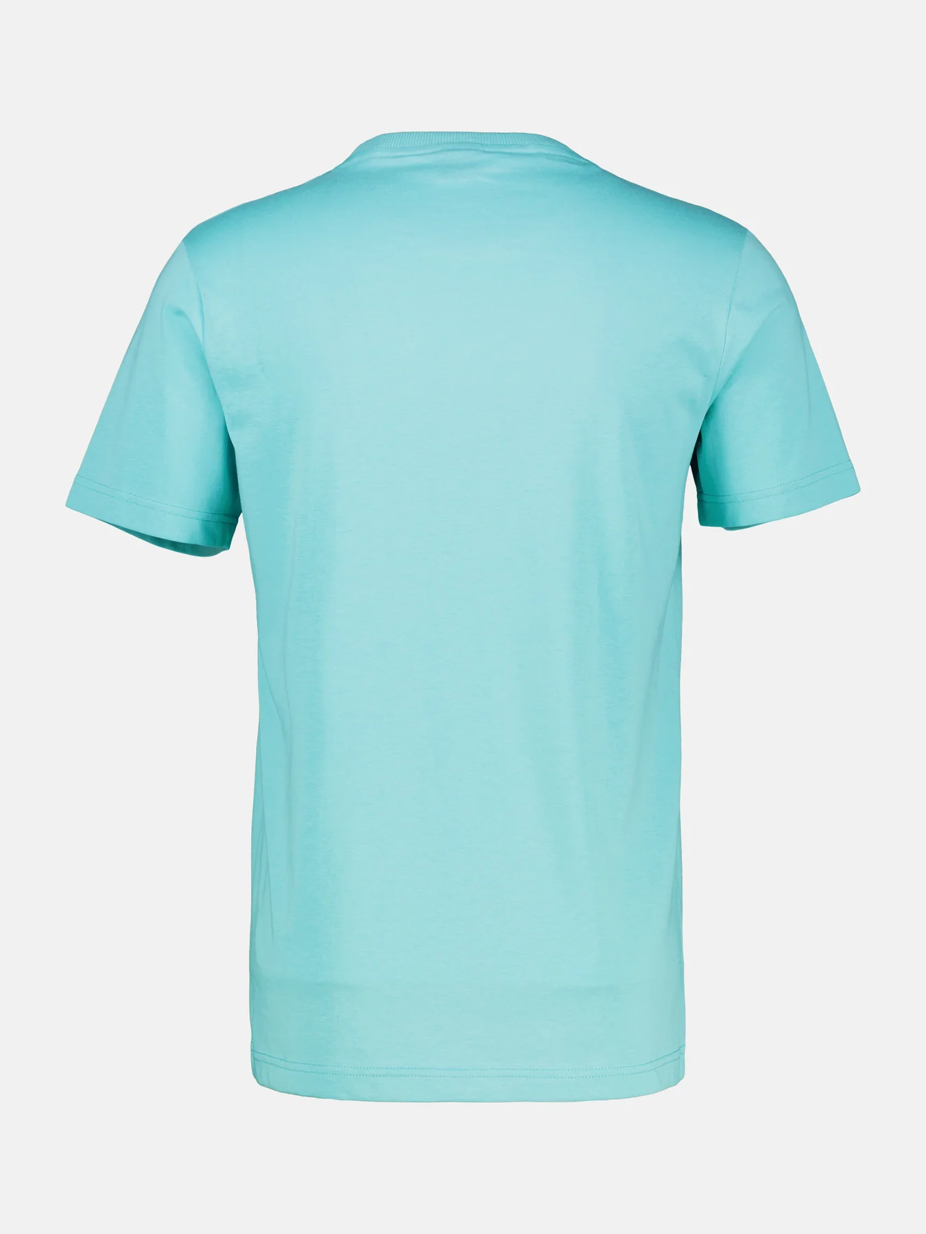 Lerros T-Shirt with Frontprint - Coastal Blue