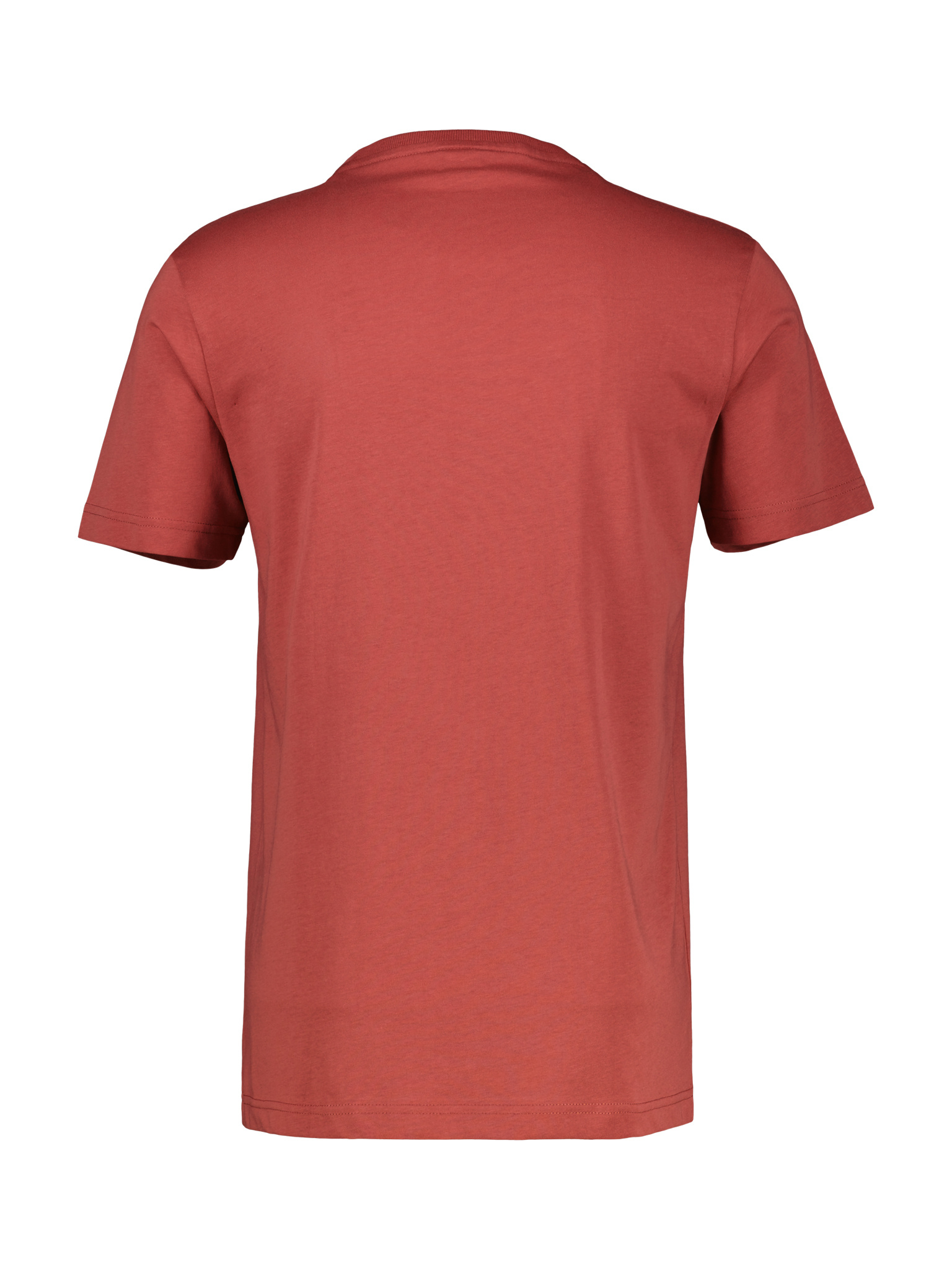 Lerros T-Shirt mit Frontprint - Earth Red