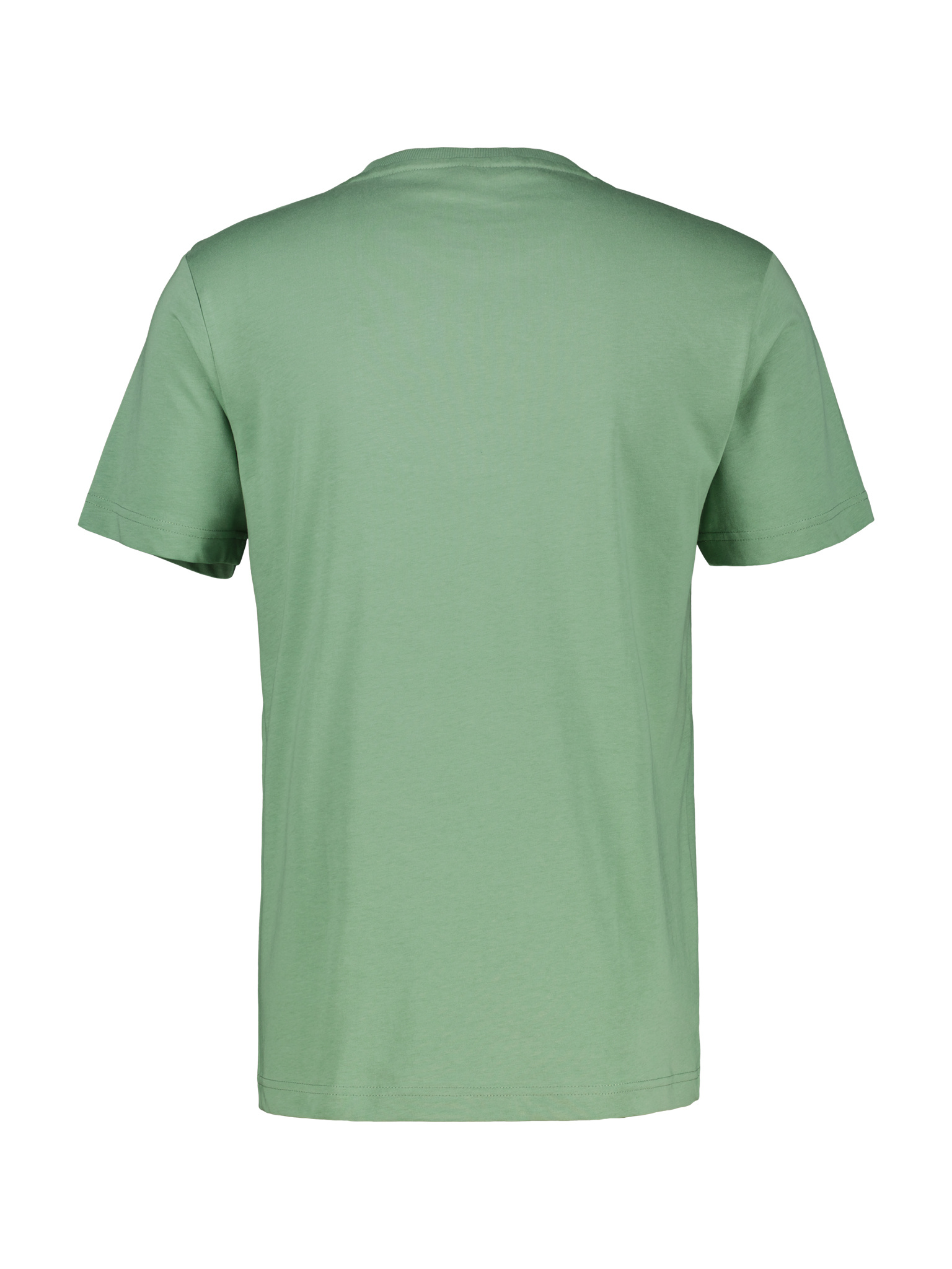 Lerros T-Shirt with Frontprint - Sage Green