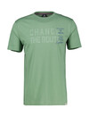 Lerros Effen T-Shirt met Print - Sage Green