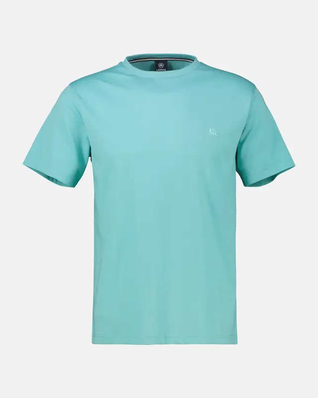 Lerros T-Shirt mit Rundhalsausschnitt - Coastal Blue
