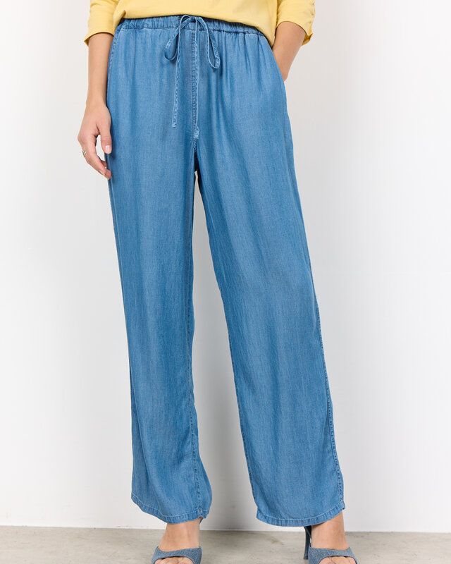 Soyaconcept Broek Liv 53-C - Medium Blue