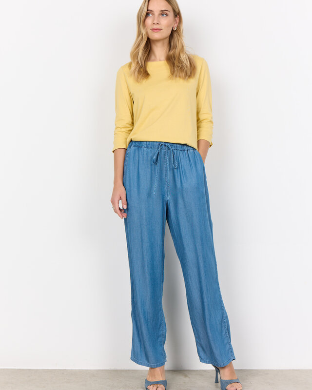 Soyaconcept Pants Liv 53-C - Medium Blue