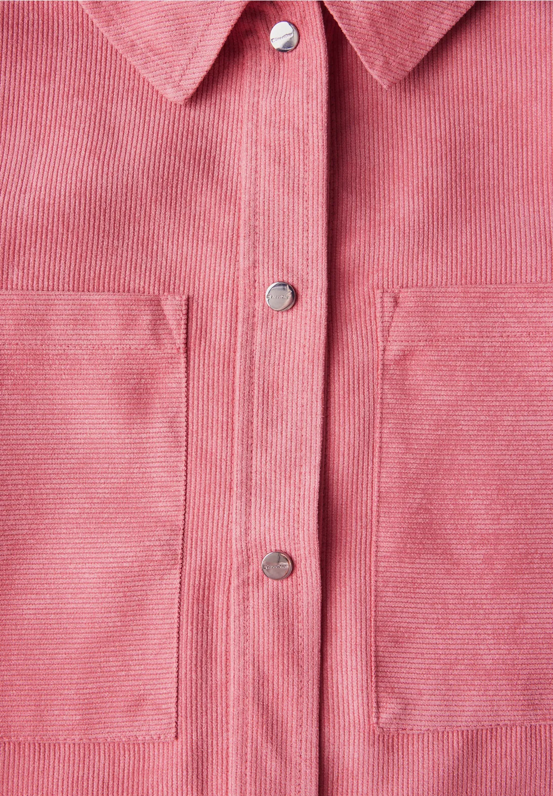 Street One Corduroy Overshirt - Desert Berry