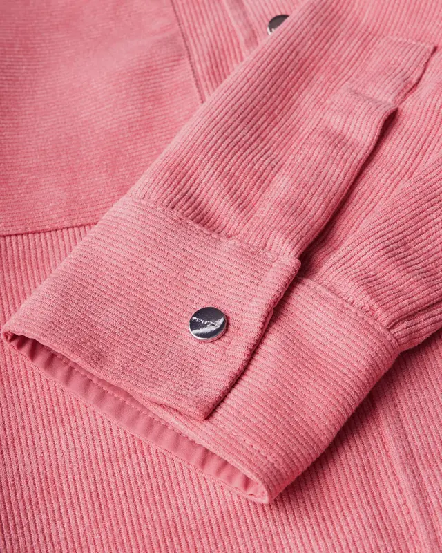 Street One Corduroy Blouse - Desert Berry