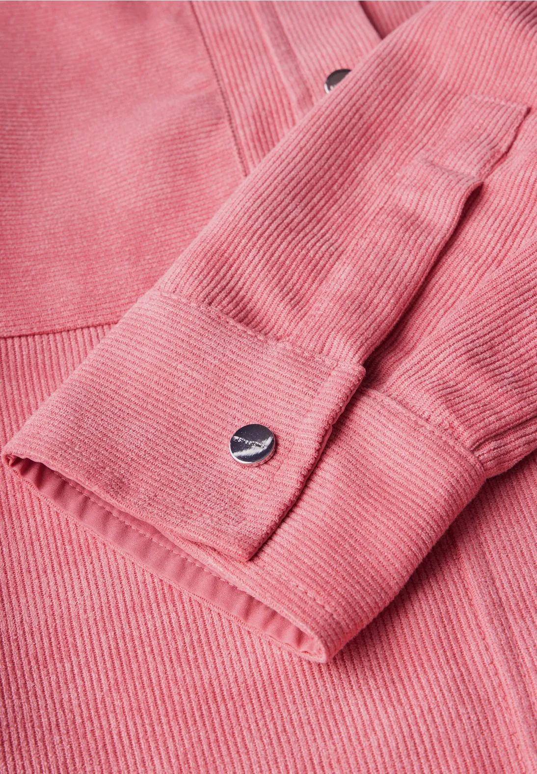 Street One Corduroy Overshirt - Desert Berry