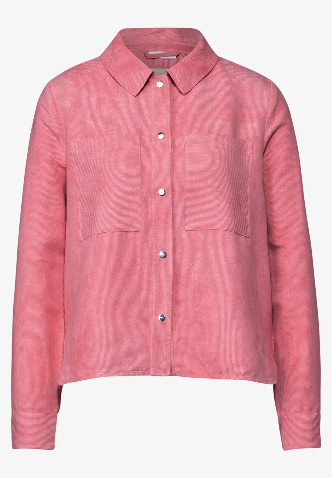 Street One Corduroy Overshirt - Desert Berry