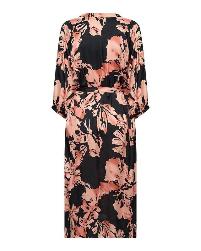 Soyaconcept Dress Peach 4 - Peach Pink Combi