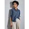 Kurzes Jeanshemd - Medium Blue Clean