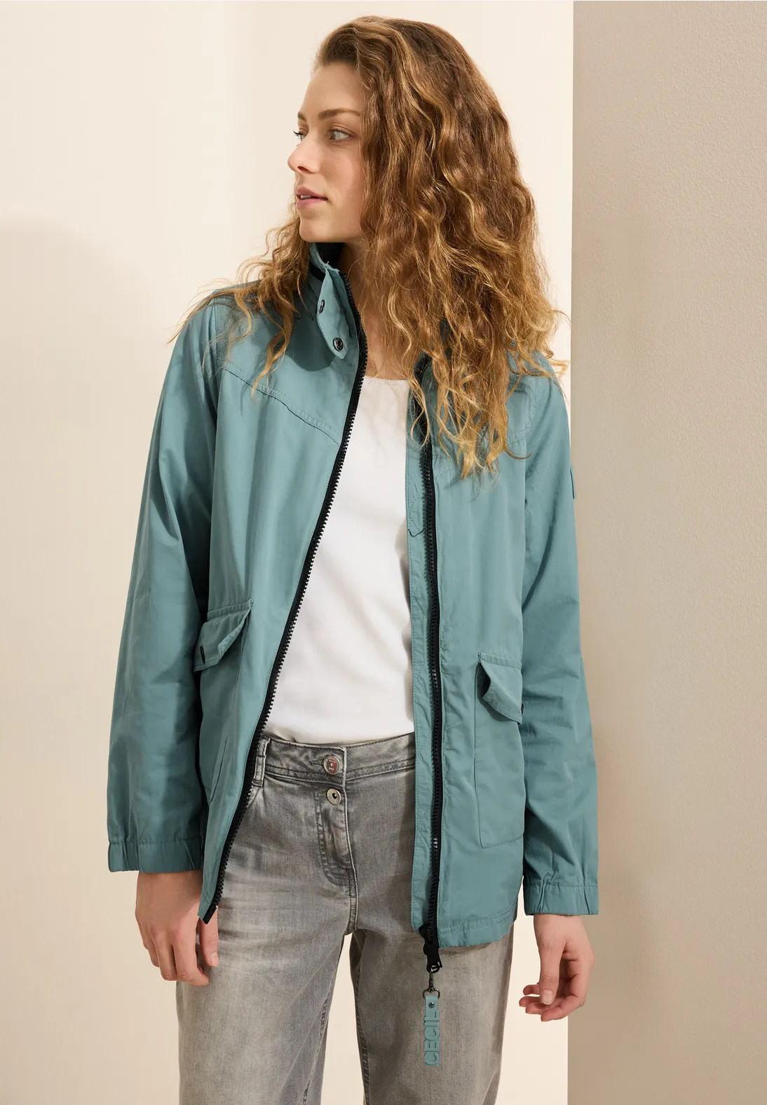 Cecil Midi Jacket - Strong Mint