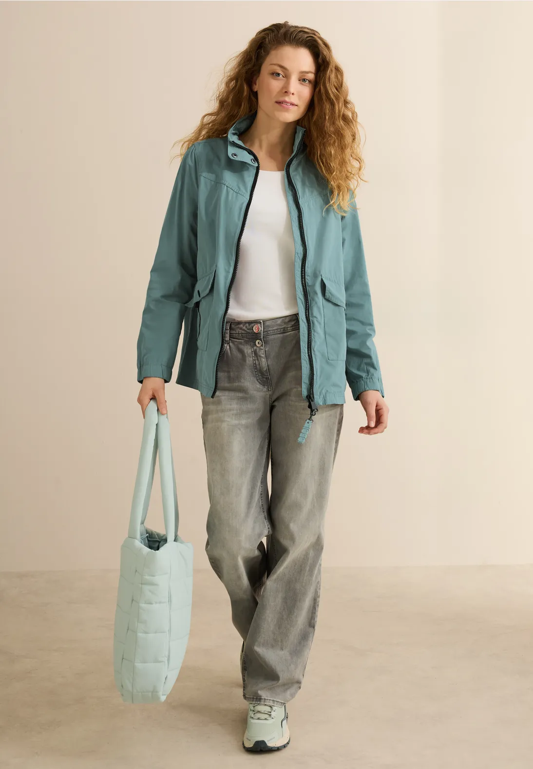 Cecil Midi Jacket - Strong Mint