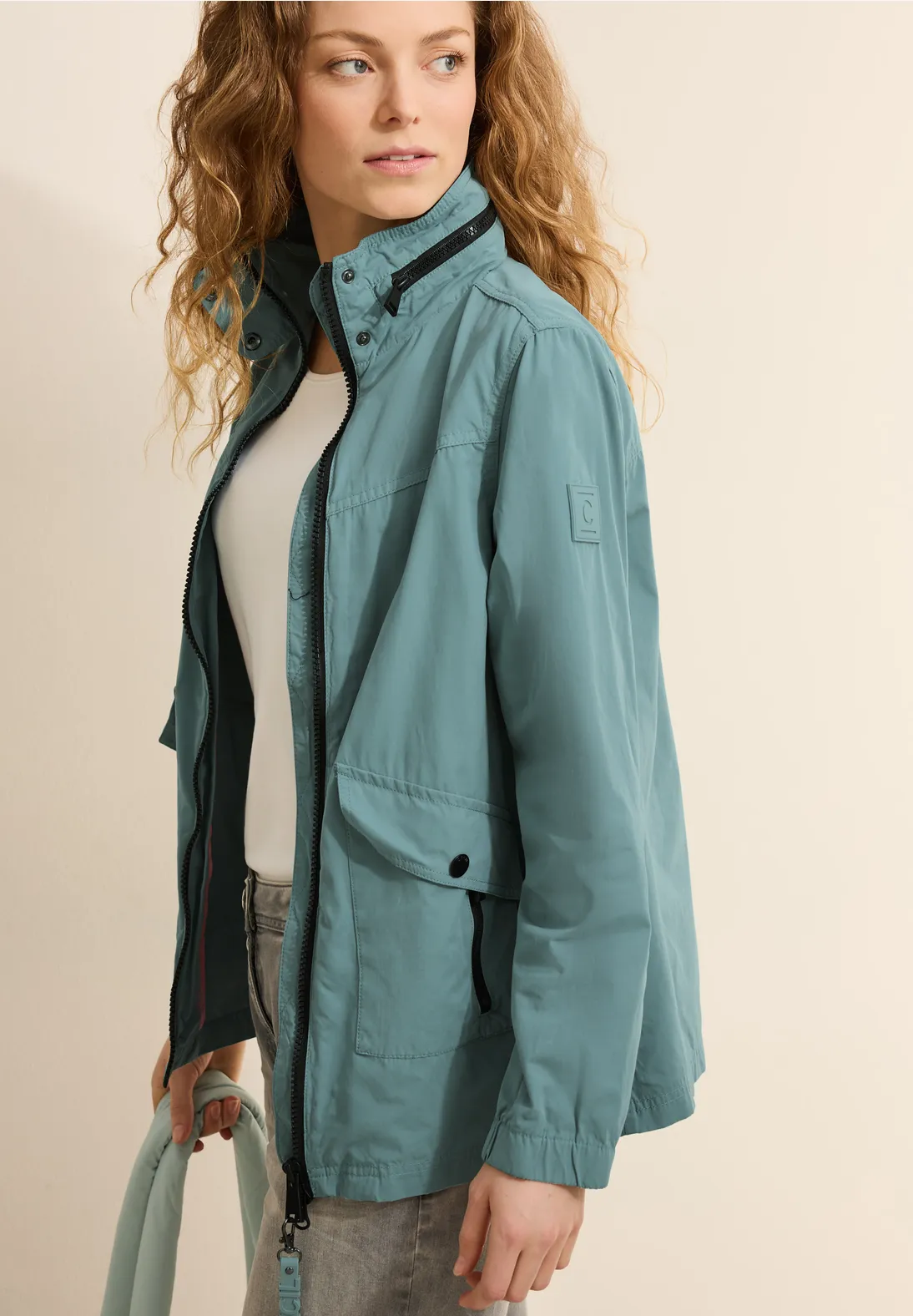 Cecil Midi Jacket - Strong Mint