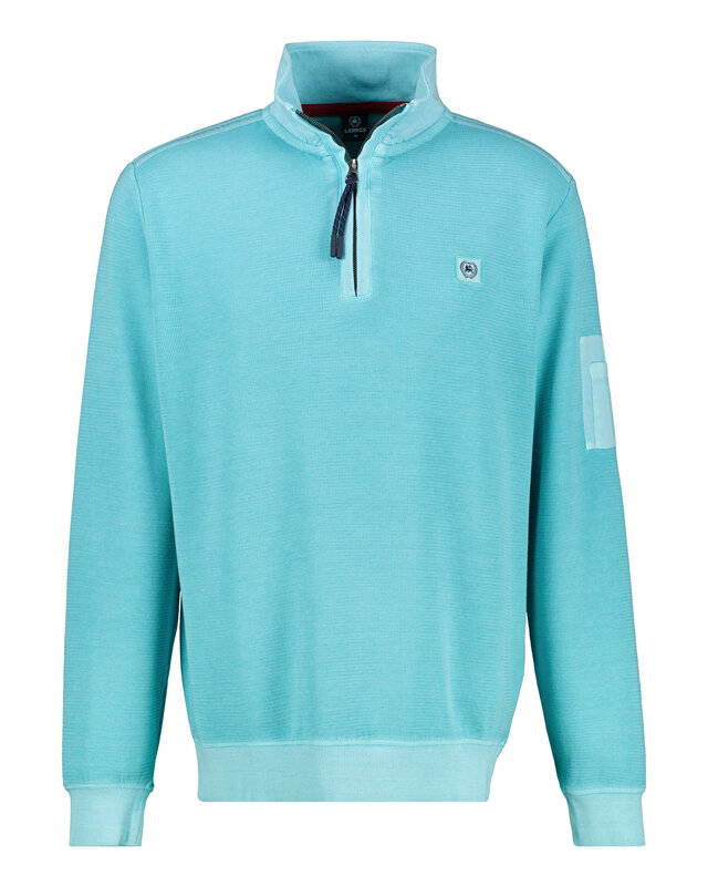 Lerros Sweat Trui - Coastal Blue