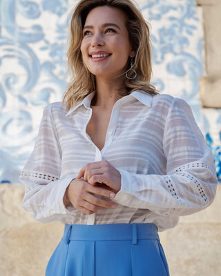 Elvira Collections Blouse Paula - Off White