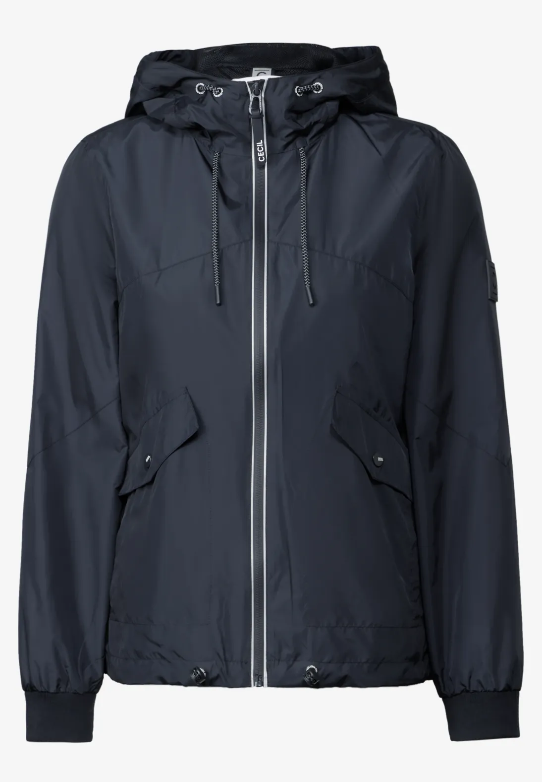 Cecil Windjack met Zakken - Dark Navy Blue