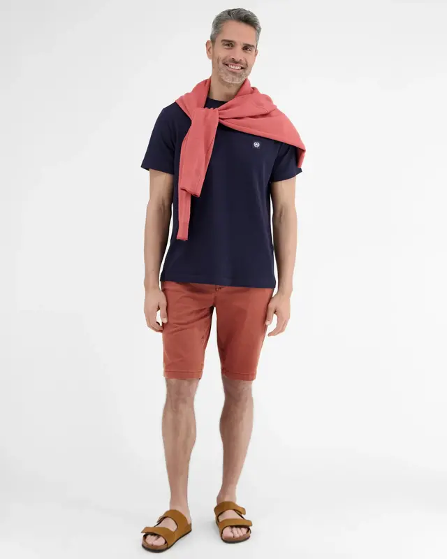 Lerros Stretch Bermuda - Earth Red