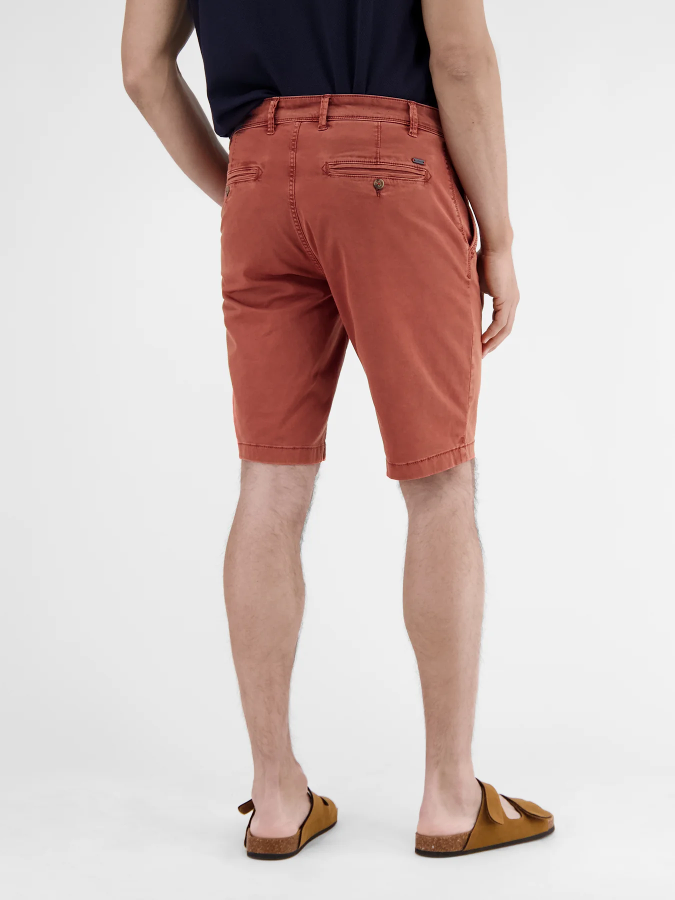 Lerros Stretch Bermuda - Earth Red