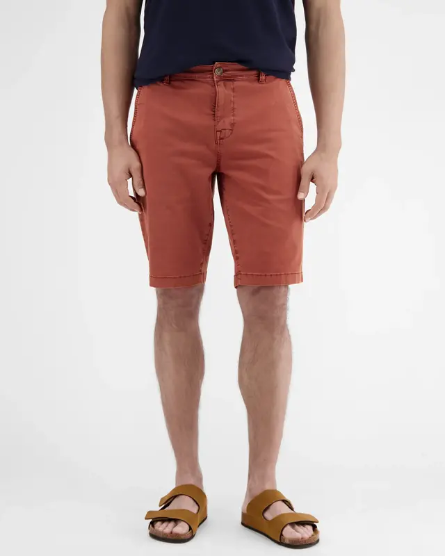 Lerros Stretch Bermuda - Earth Red