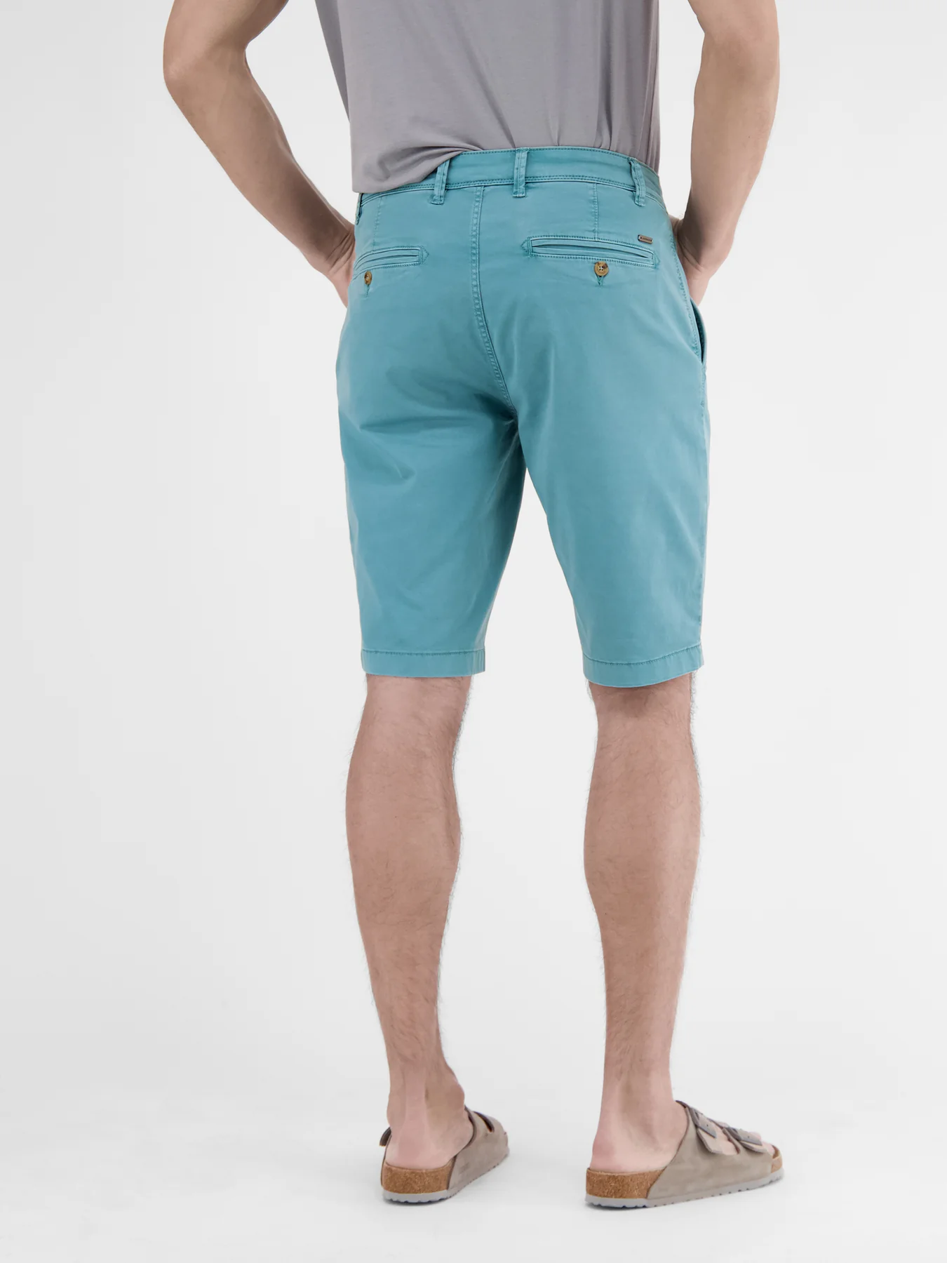 Lerros Stretch Bermuda - Aqua