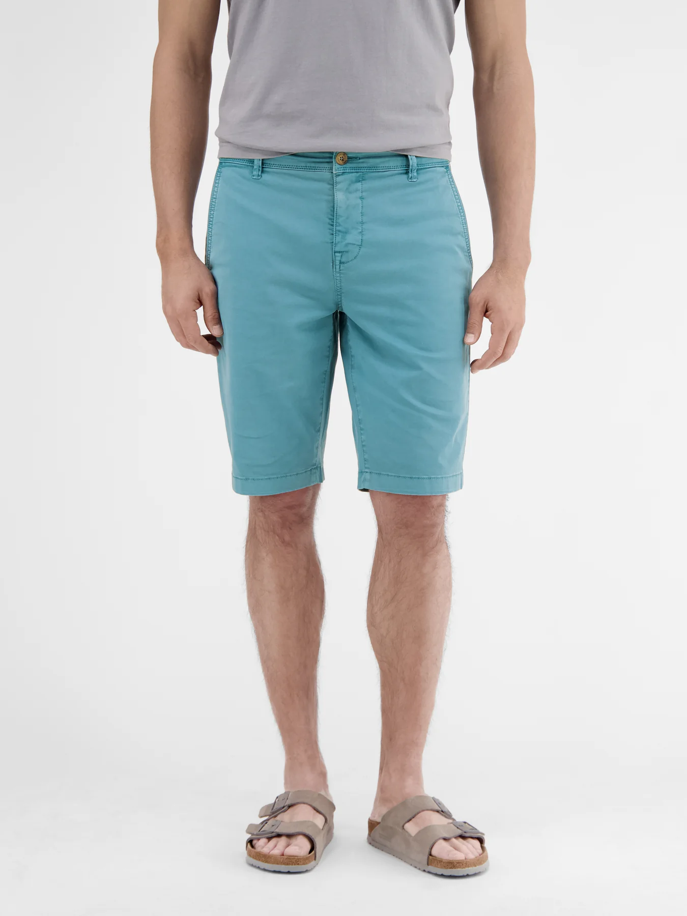 Lerros Stretch Bermuda - Aqua