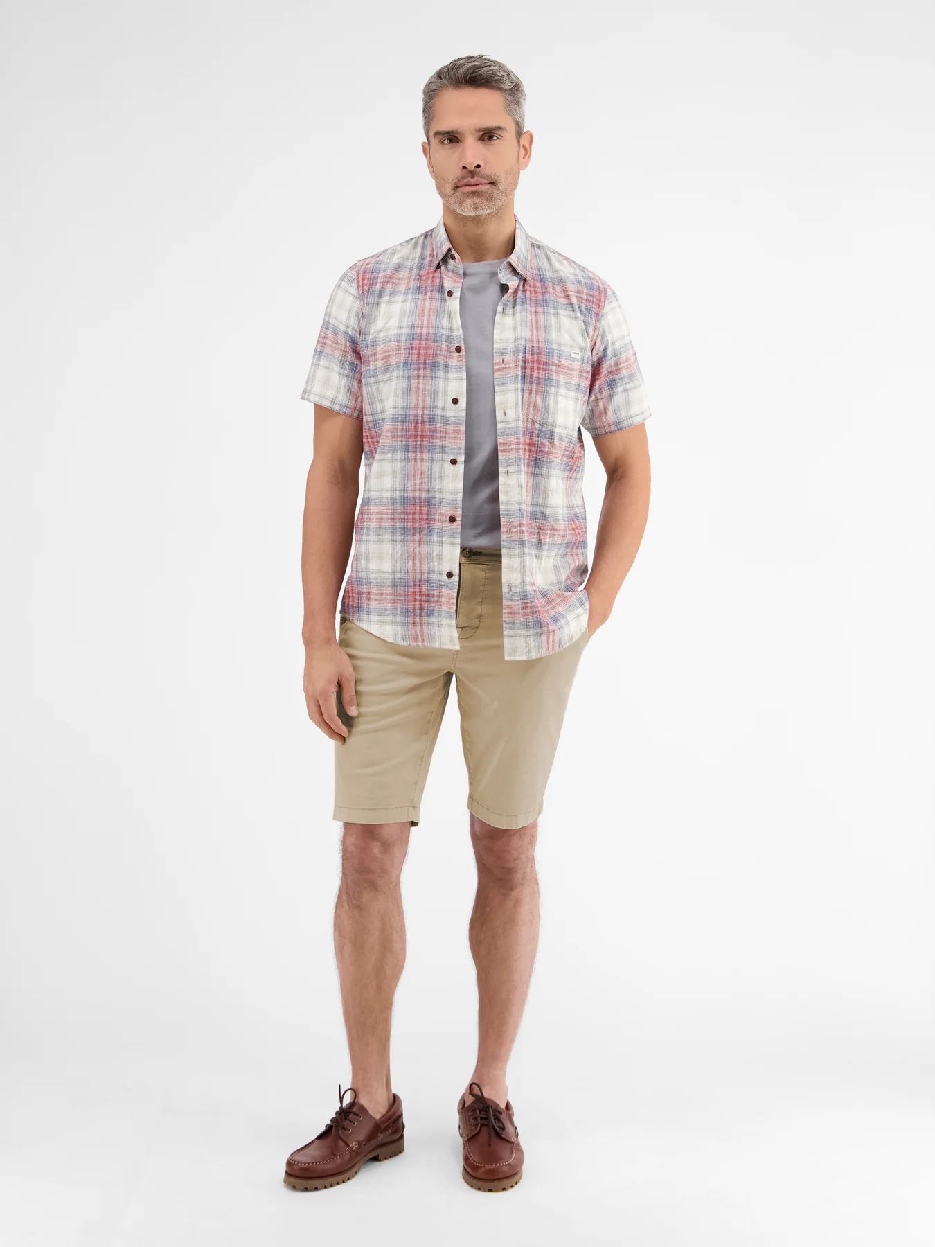 Lerros Stretch Bermuda - Light Dune