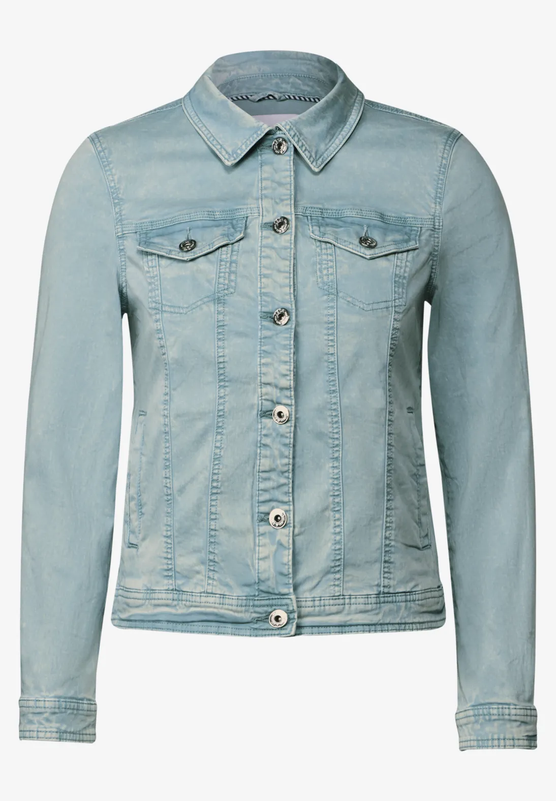 Cecil Denim Jack - Cool Salvia Green