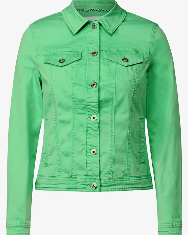 Cecil Denim Jack - Iced Neon Green