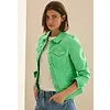 Denimjacke - Iced Neon Green