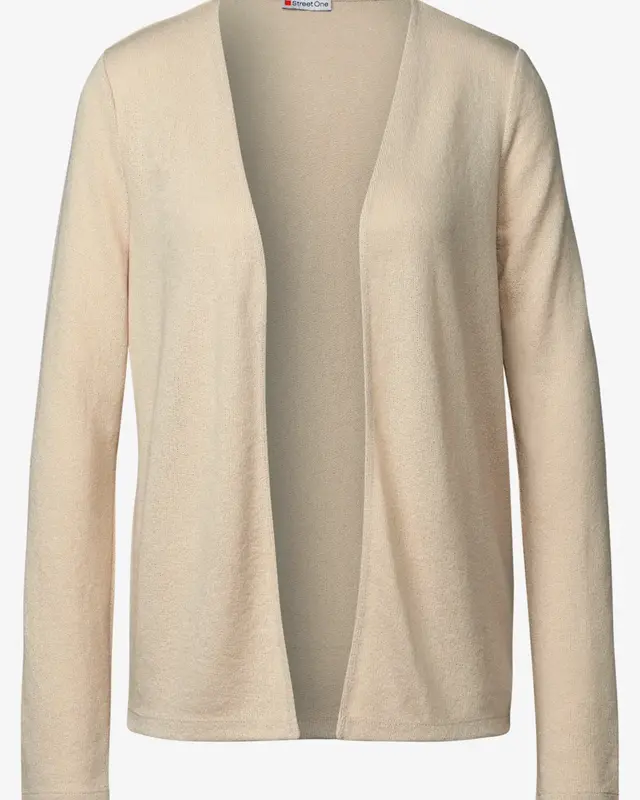 Street One Knit Cardigan Nette - Cotton Beige