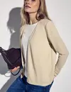 Street One Knit Cardigan Nette - Cotton Beige