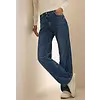 Wide Leg Jeans Neele - Mid Blue Used Wash