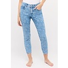 Ankle Print Jeans Ornella - Heaven Blue Random Used