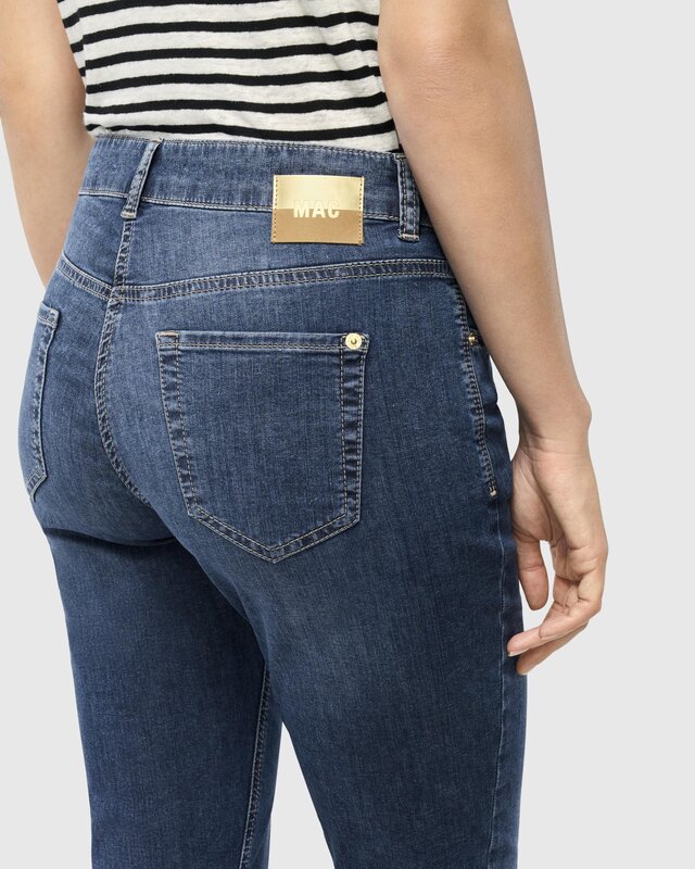 Mac Jeans Sue Relax Jeans, Lightweight Denim - Mid Blue Commercial Used