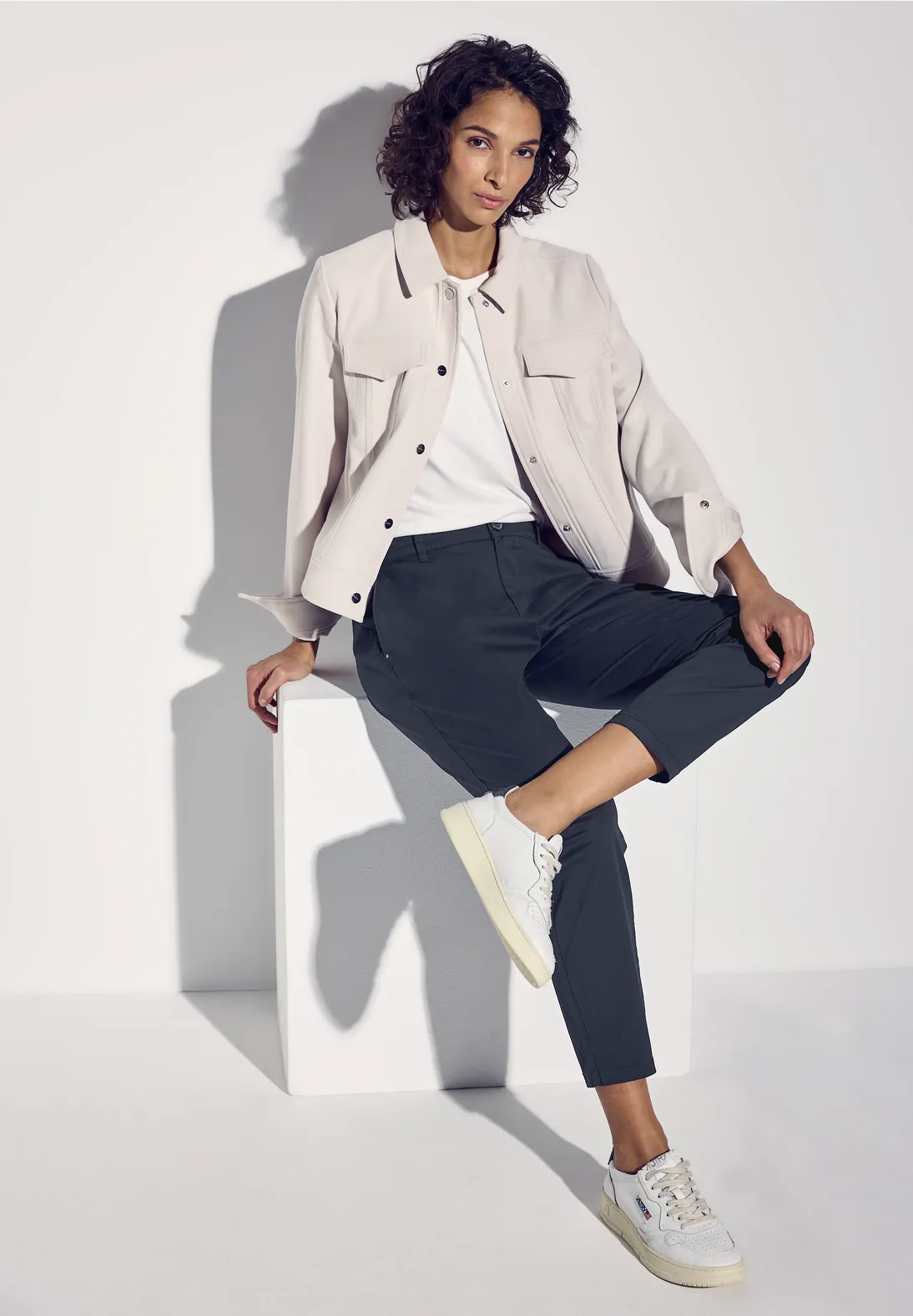 Street One Zachte Chino - Deep Blue