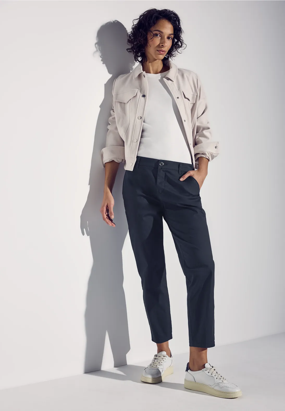 Street One Zachte Chino - Deep Blue