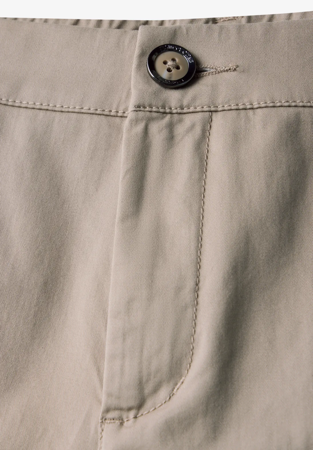 Street One Zachte Chino - Buff Grey