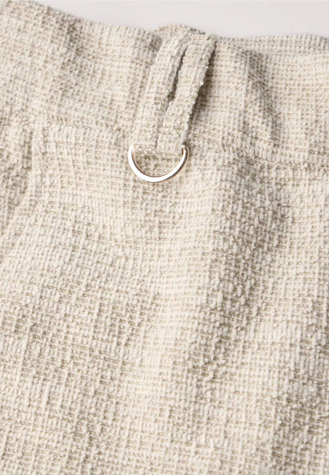 Street One Studio Straight Leg Hose - Sheer Beige Melange