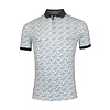 Piqué Poloshirt "Mosaic" - Pastel Blue