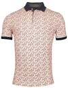 Baileys Piqué Poloshirt "Mosaic" - Light Coral