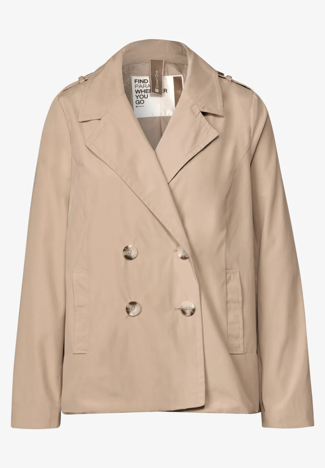 Street One Trenchcoat - Desert Beige