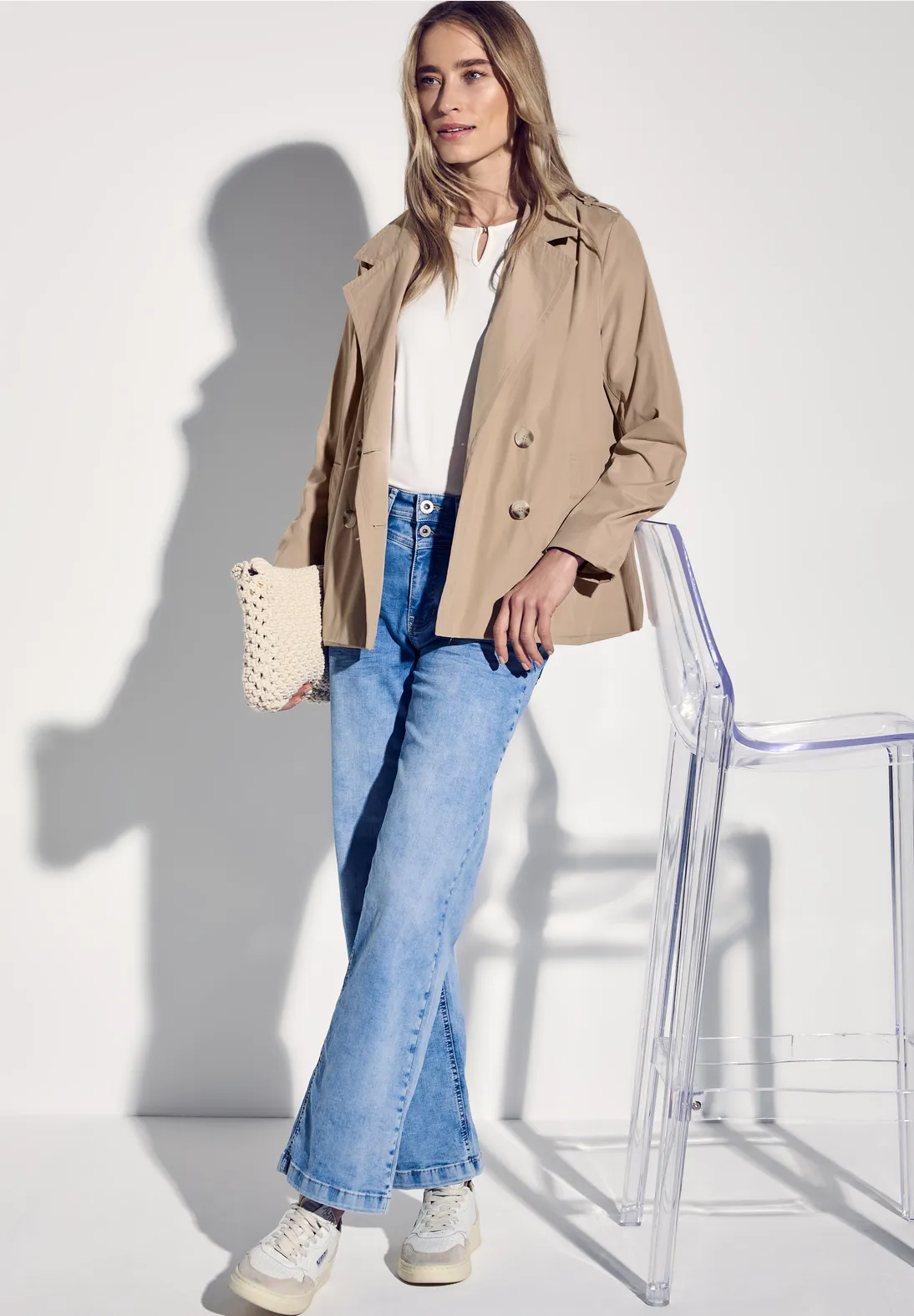 Street One Trenchcoat - Desert Beige