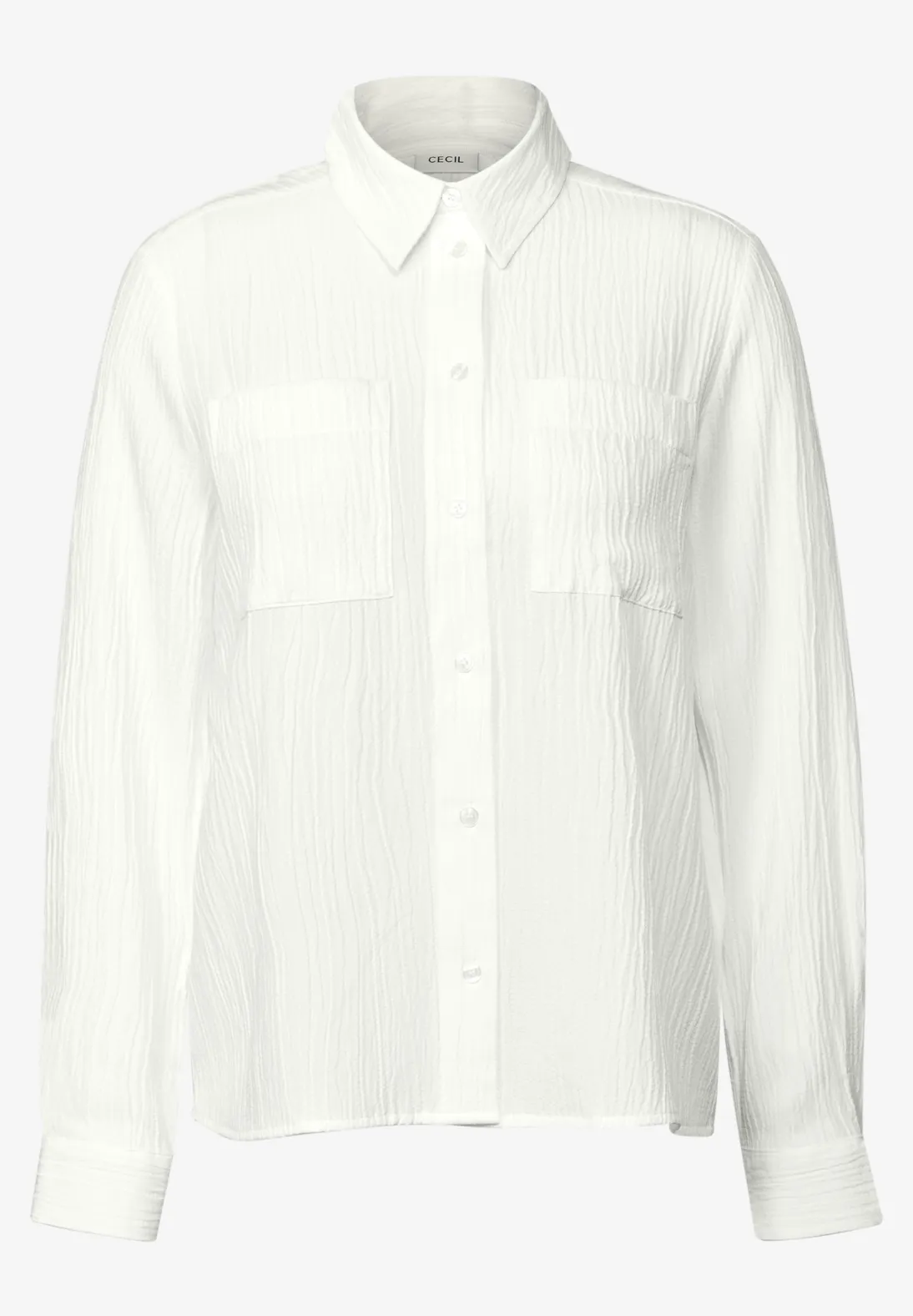 Cecil Strukturbluse - Vanilla White