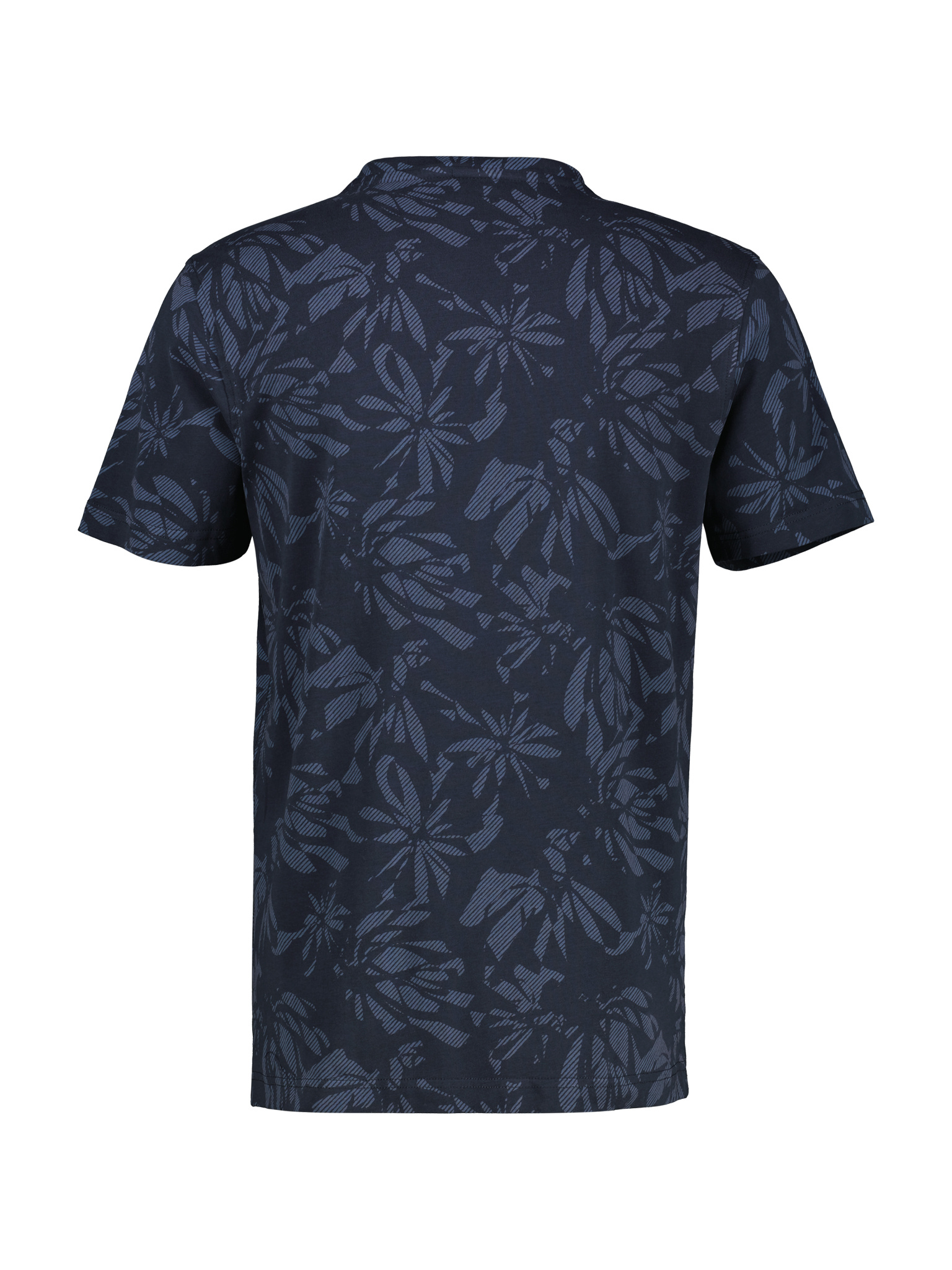Lerros Print T-Shirt - Classic Navy
