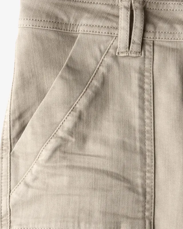 Street One Cargo Look Jeans - Beige Washed