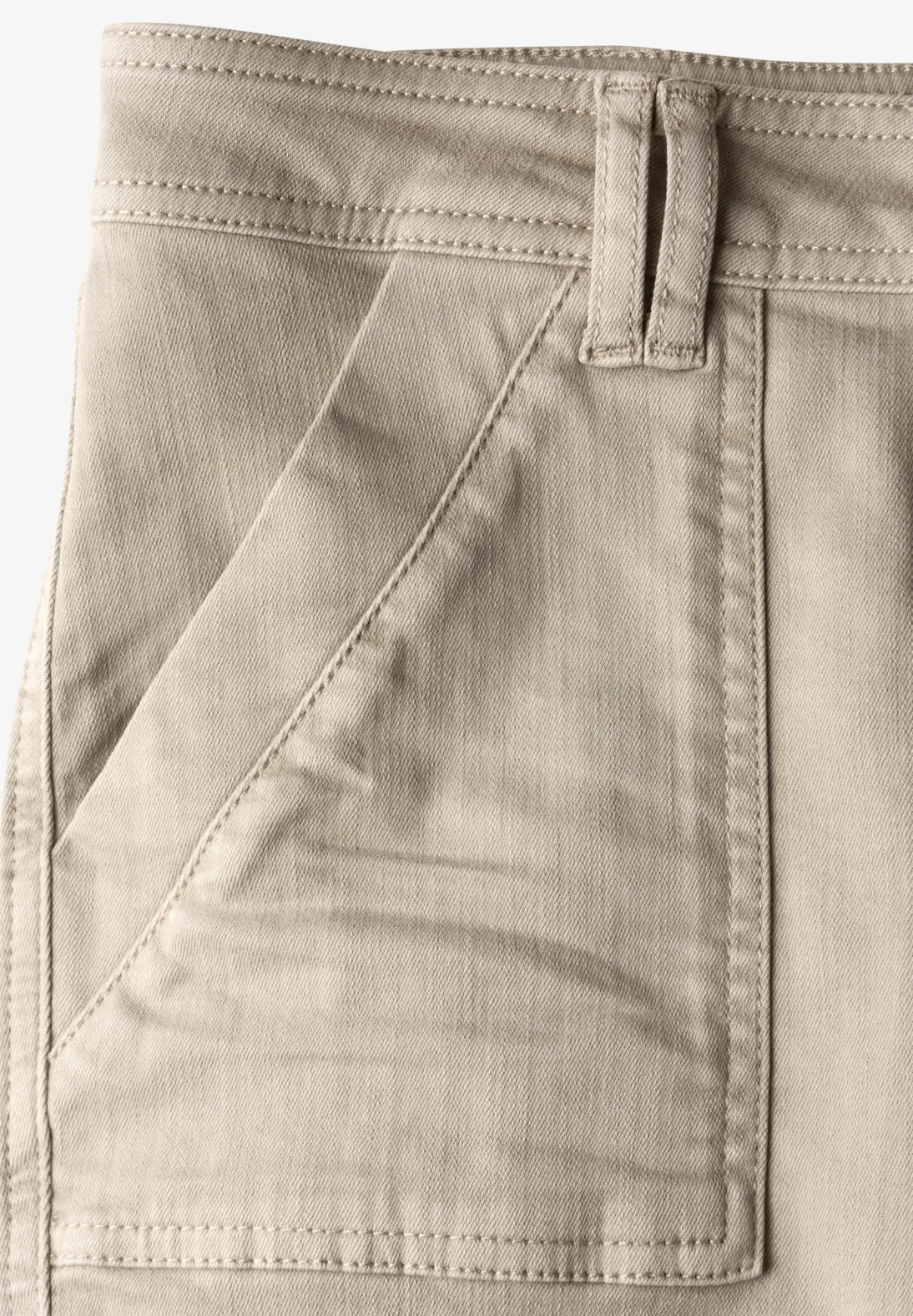 Street One Cargo Look Jeans - Beige Washed