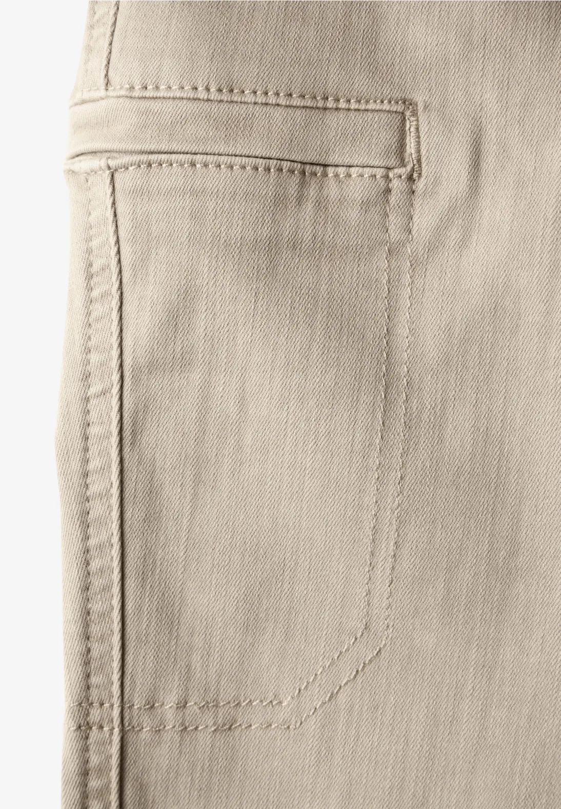 Street One Cargo Look Jeans - Beige Washed