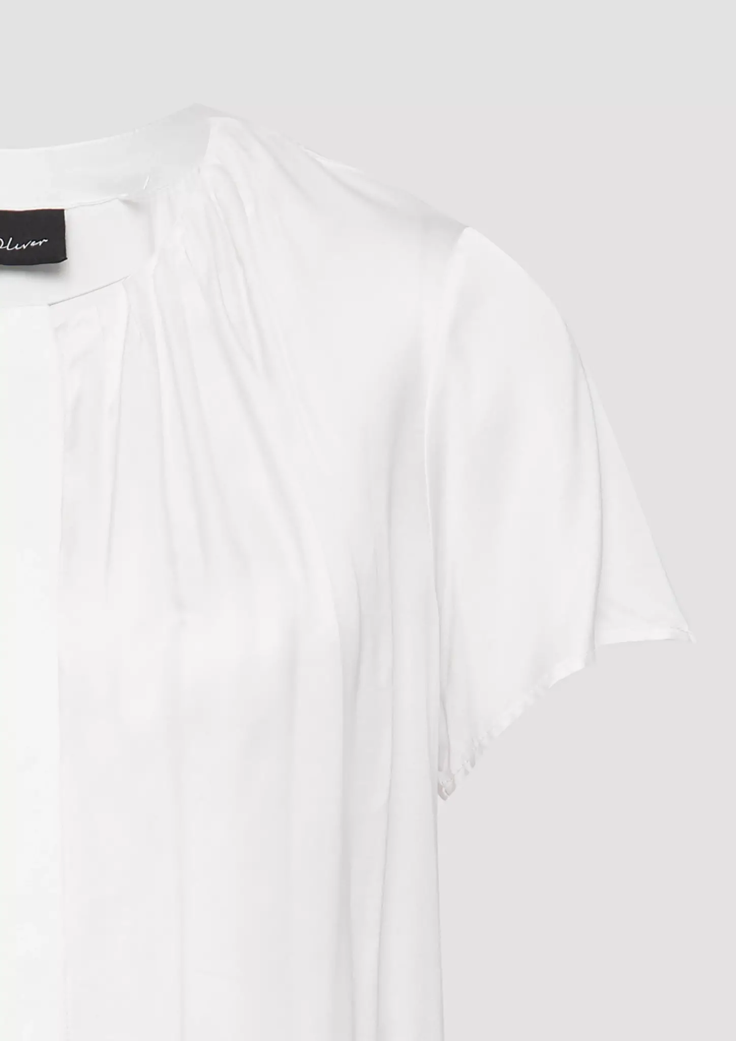 S. Oliver Satin Blouse - Cream