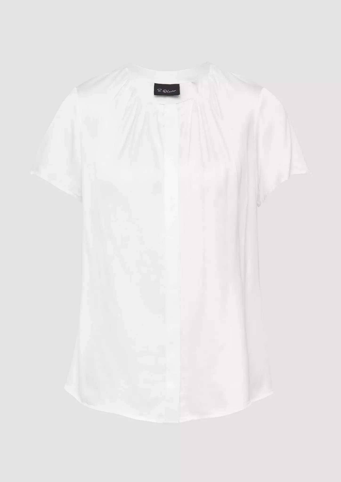 S. Oliver Satin Blouse - Cream